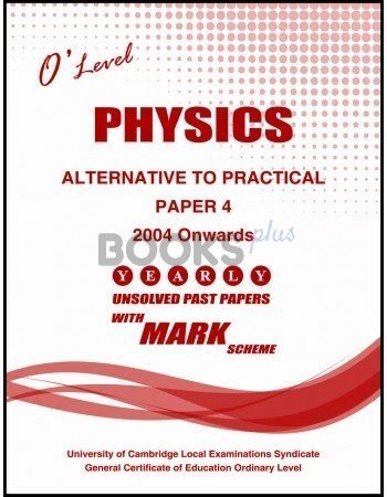 O Level Physics Paper 4 Alterative to Practical Unsolved Past Papers 2004 Onwards