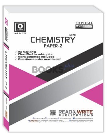 Chemistry O Level P2 Topical Workbook