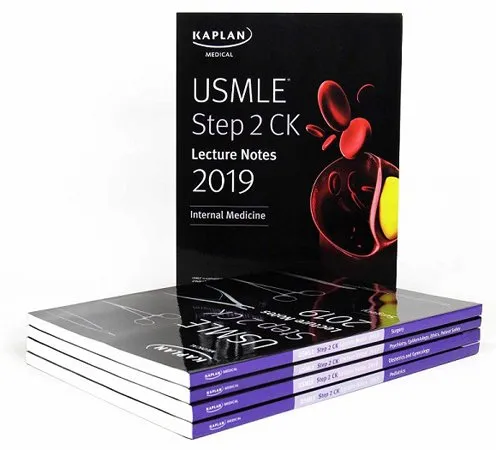 Kaplan USMLE Step 2 CK Lecture Notes 5 book set 2019