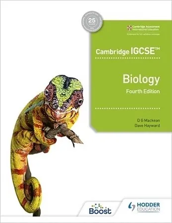 Cambridge IGCSE Biology 4th Edition Hodder