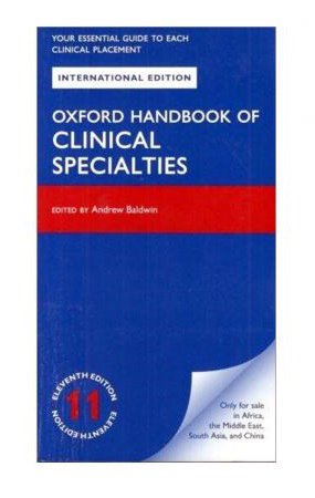 Oxford Handbook clinical specialties 11th International Edition
