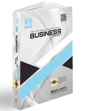 IGCSE O Level Business Studies Paper 1 Topical Art 121