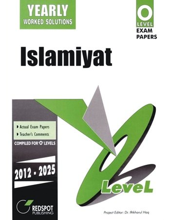 Redspot O Level Islamiyat Yearly 2026 Edition