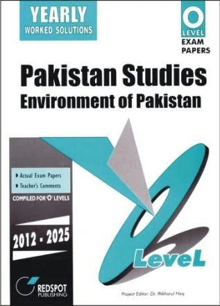 Redspot o level pakistan studies environment of pakistan 2026 edition
